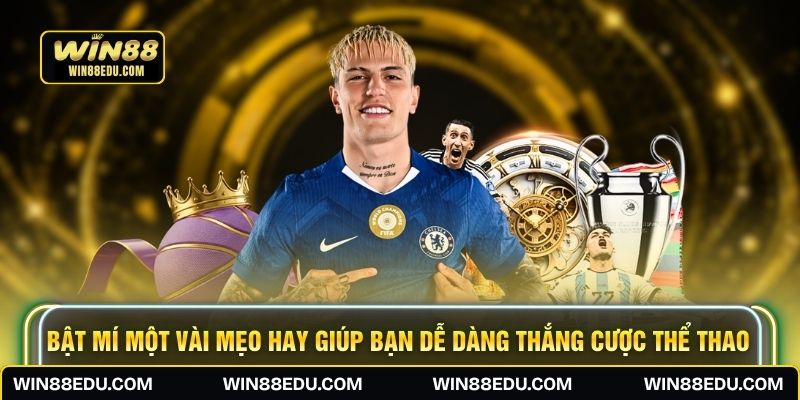 Bật mí một vài mẹo hay giúp bạn dễ dàng thắng cược thể thao