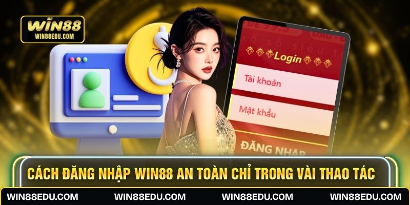 Cách đăng nhập WIN88 an toàn chỉ trong vài thao tác