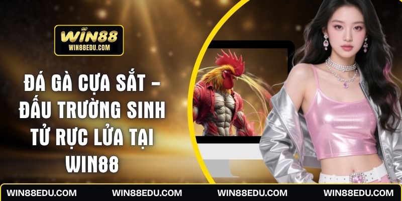 Đá Gà Cựa Sắt - Đấu Trường Sinh Tử Rực Lửa Tại WIN88
