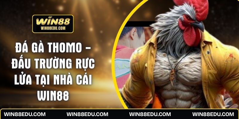 Đá Gà Thomo - Đấu Trường Rực Lửa Tại Nhà Cái WIN88