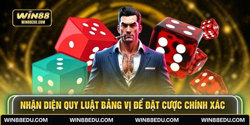 Nhận diện quy luật bảng vị để đặt cược chính xác