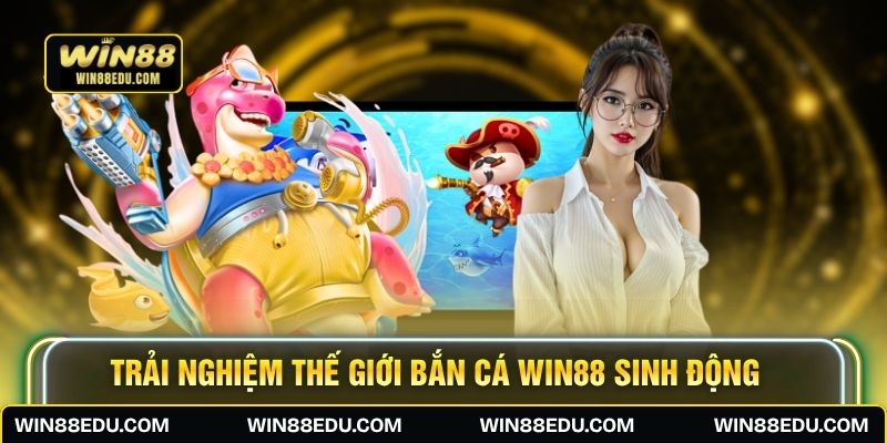 Trải nghiệm thế giới bắn cá WIN88 sinh động